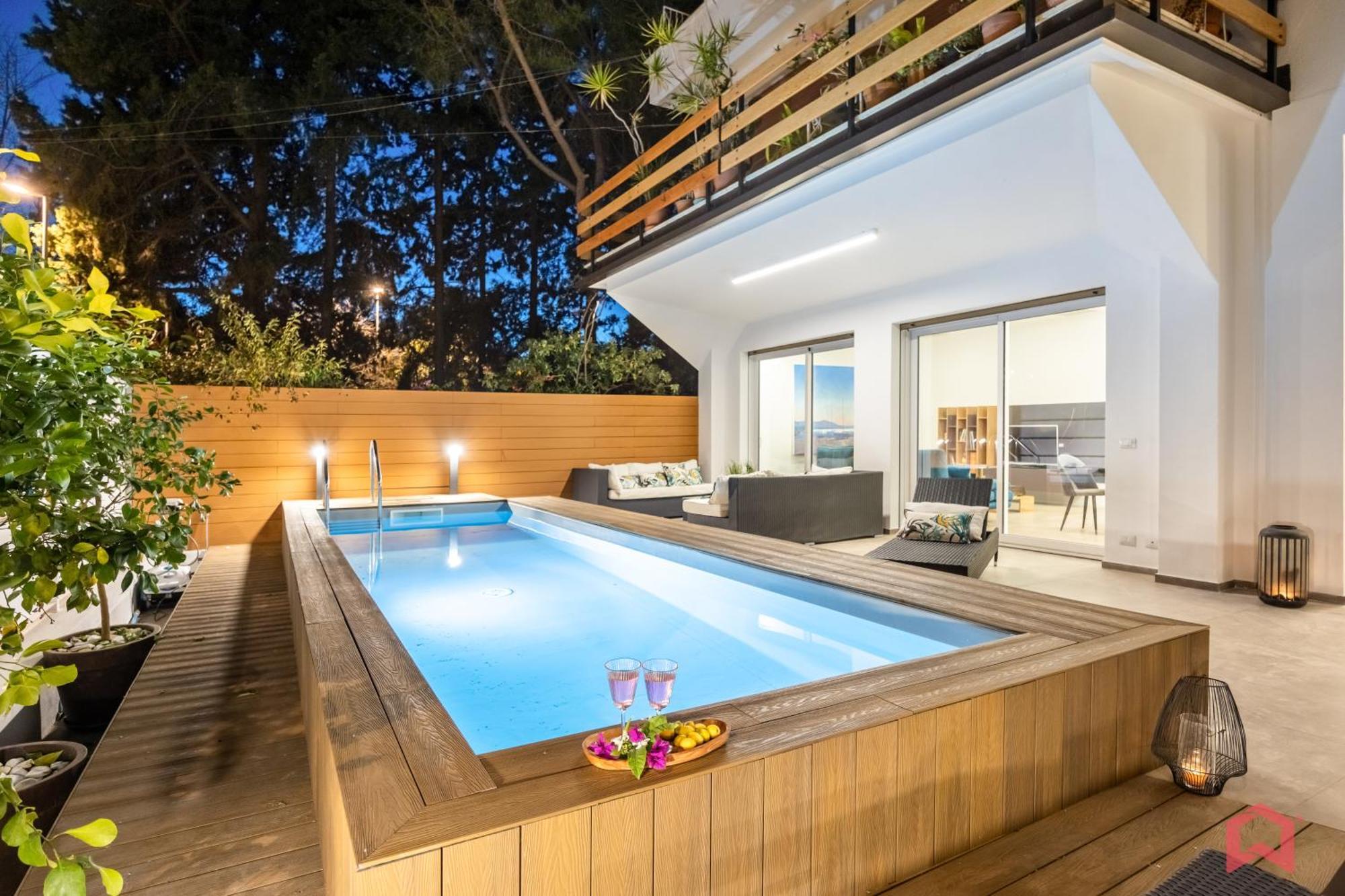Appartamento In Villa Con Piscina Privata Palermo Exterior photo