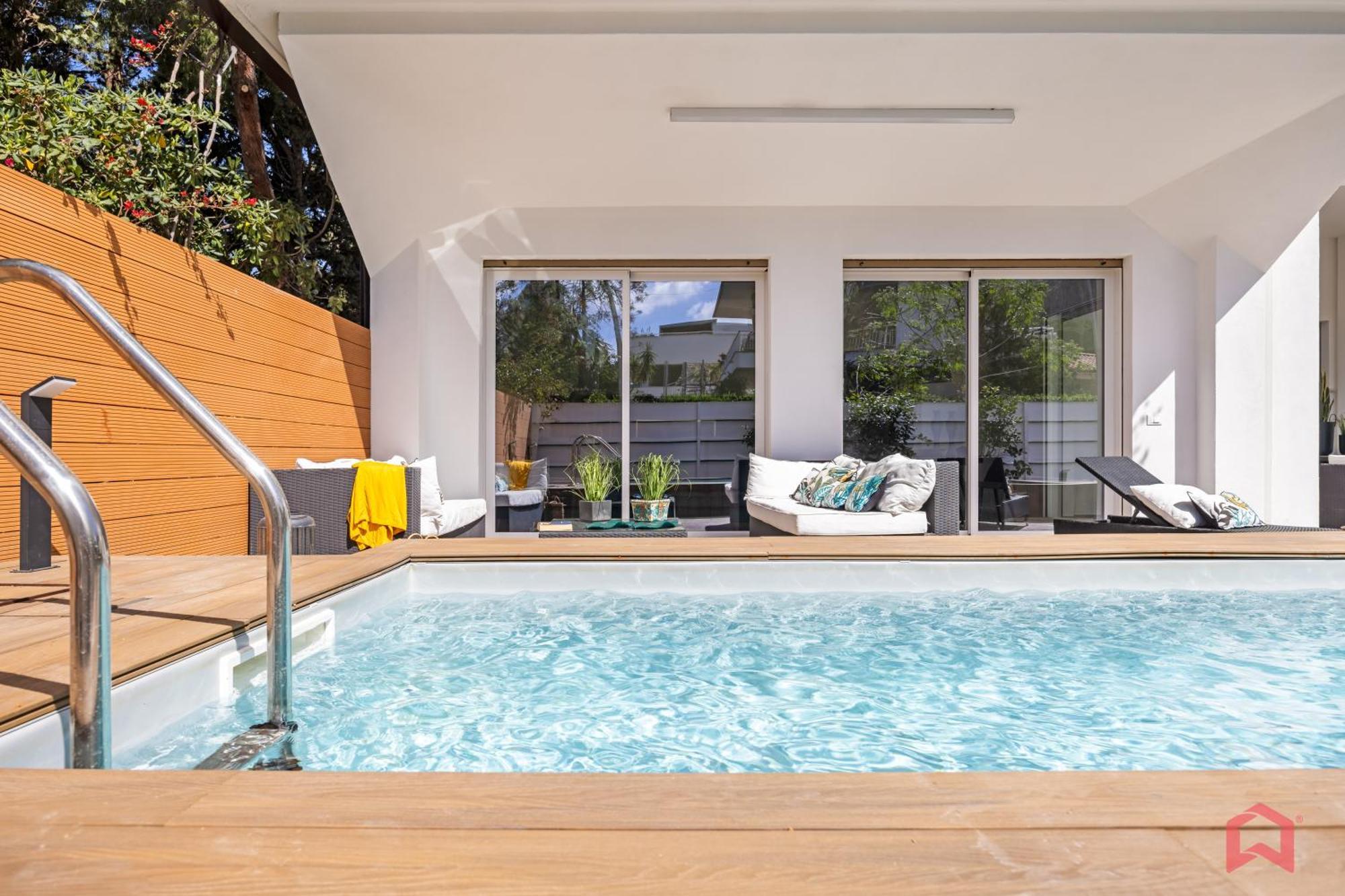 Appartamento In Villa Con Piscina Privata Palermo Exterior photo